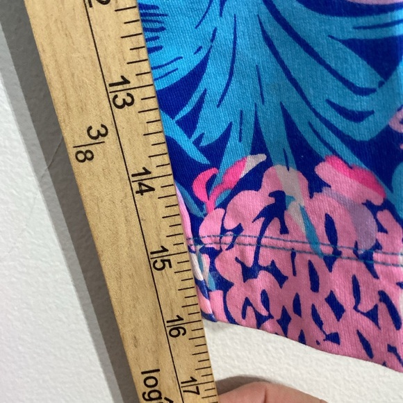 Lilly Pulitzer Little Girl Skipper Ruffle Dress Medium 6-7 Blueprint Kids - Picture 9 of 11